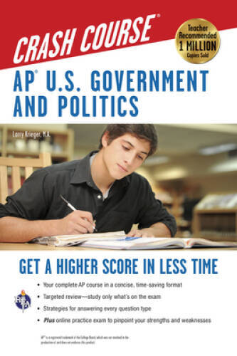 AP US Government Politics Crash Course Book Online (Advanced Plac – GOOD