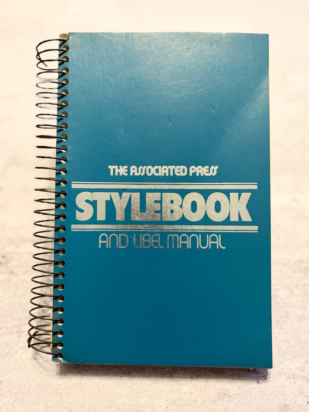 AP Stylebook Vintage 1980 Associated Press Libel Manual Spiral Journalism Guide