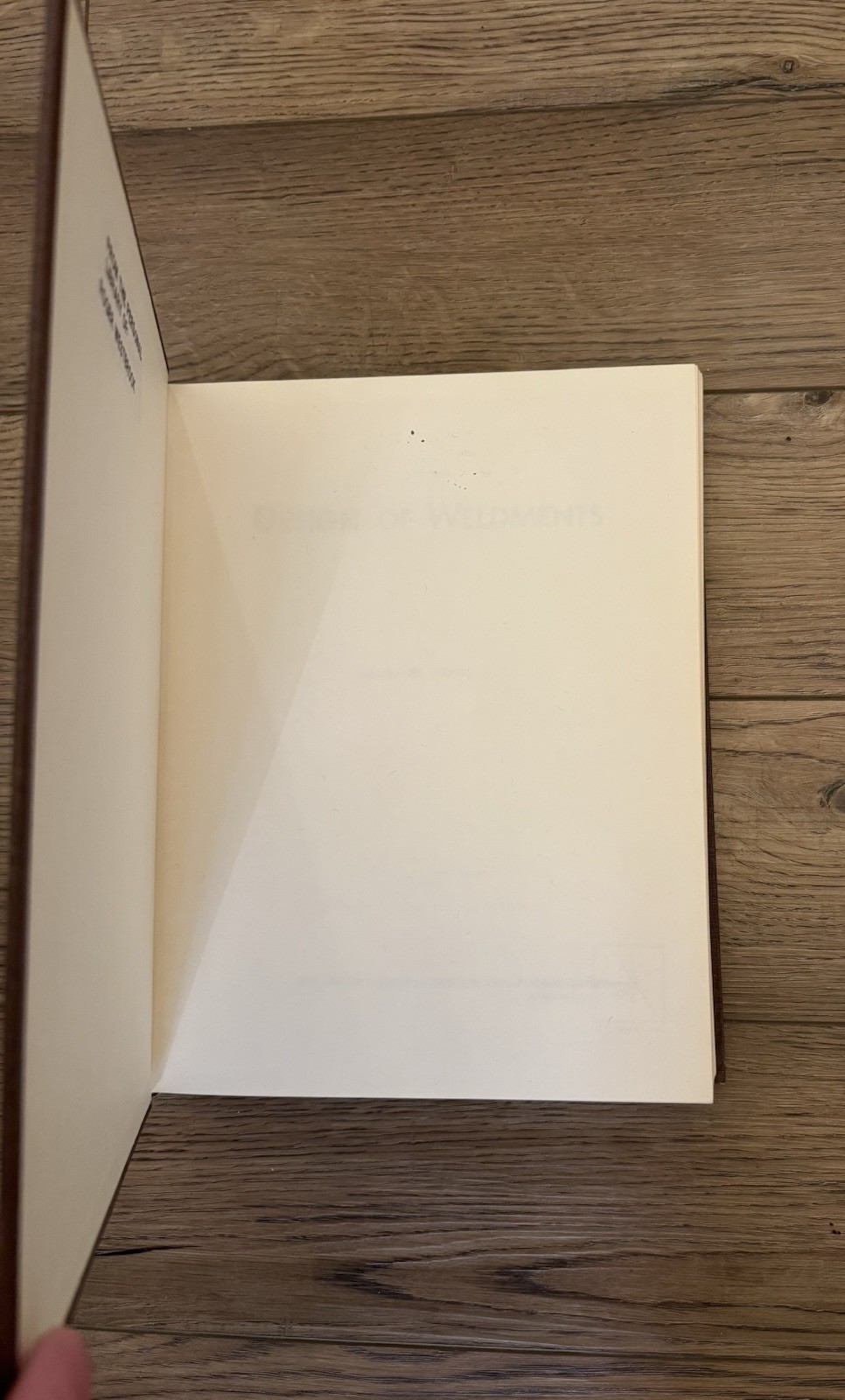 Design of Weldments 1976 by Omer W. Blodgett – The James F. Lincoln Arc Welding