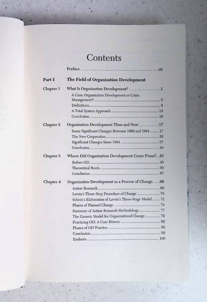 Organization Development : Process of Learning/Changing, 3rd Edition, Hardcover