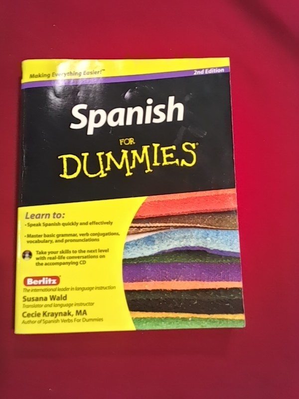 Spanish For Dummies – Paperback By Wald, Susana – GOOD