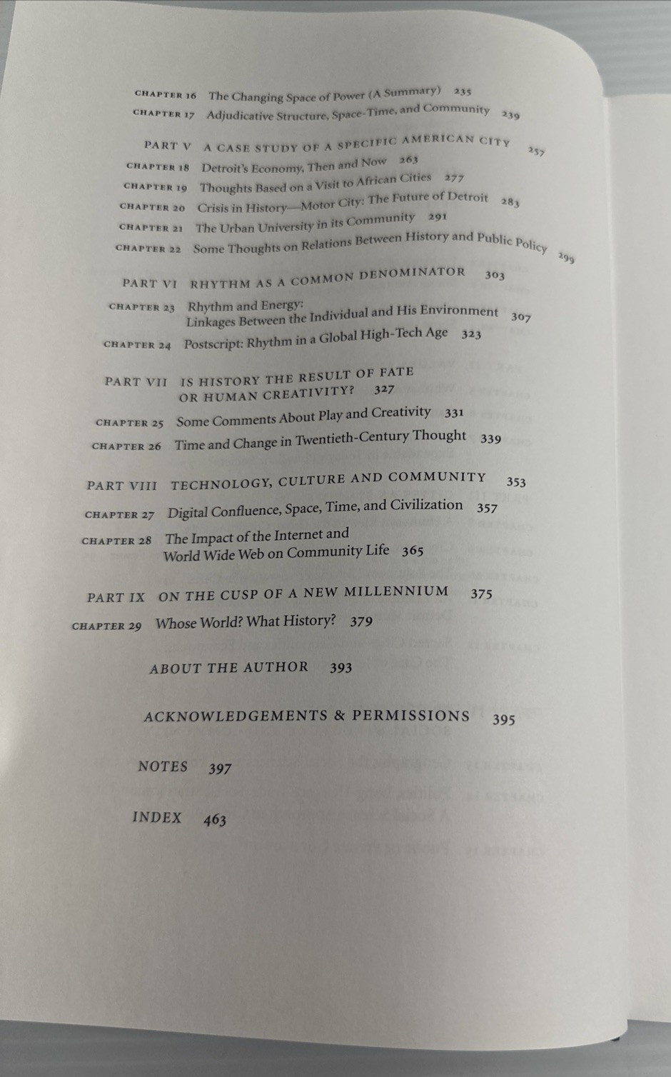 Toward Holistic History Odyssey Interdisciplinary Historian Corinne Gilb 2005