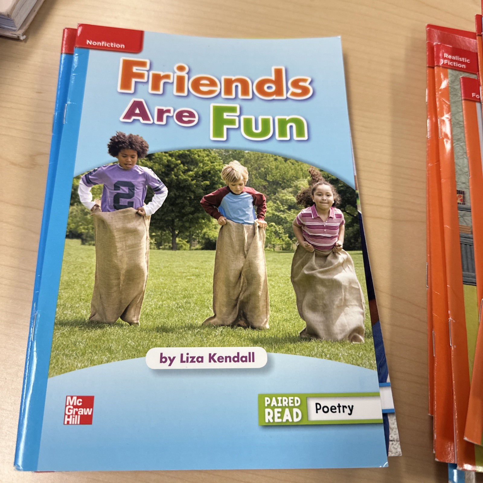 McGraw Hill Paired Reading Books