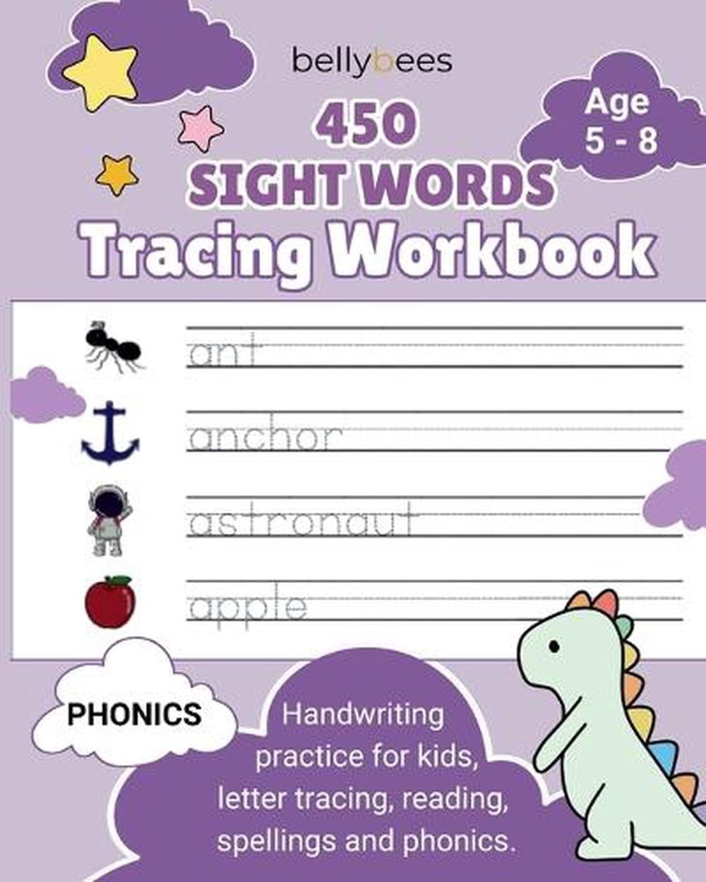 450 Sight Words Tracing Workbook by Rohanthi Wijewickrama Paperback Book