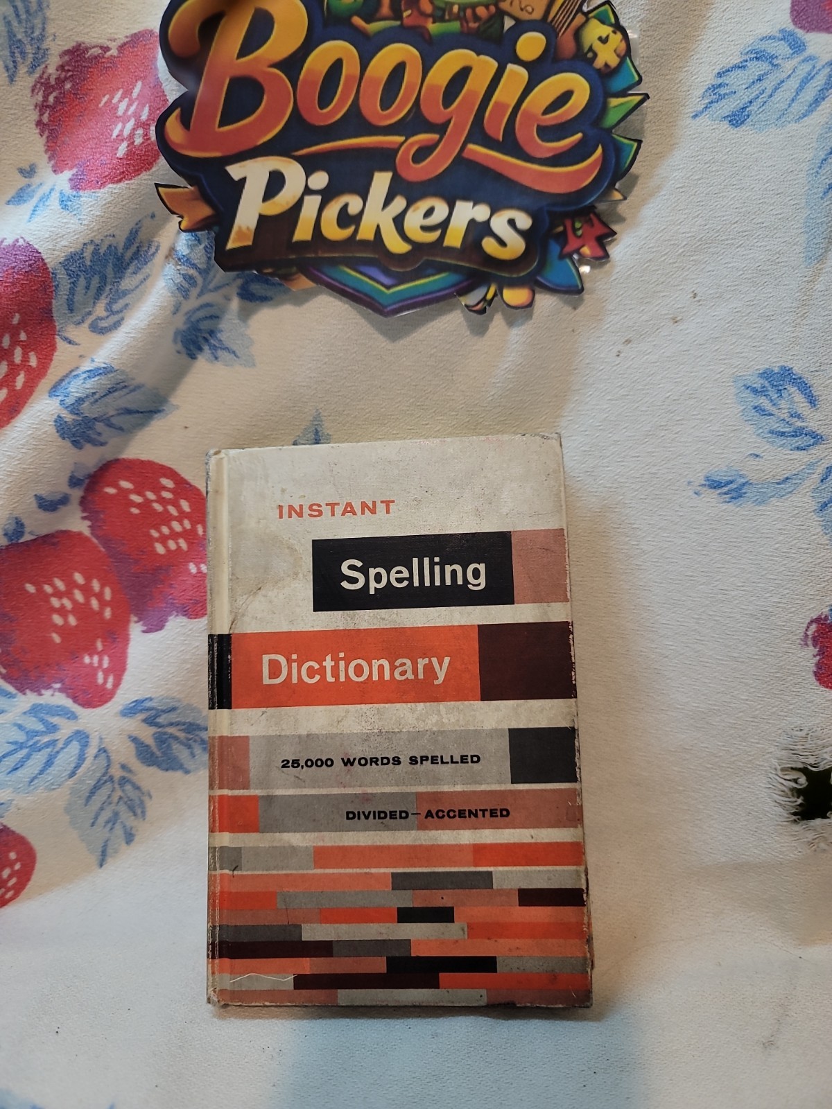 Vintage Instant Spelling Dictionary-25,000 Words 1960 Career Institute 1st.Ed.