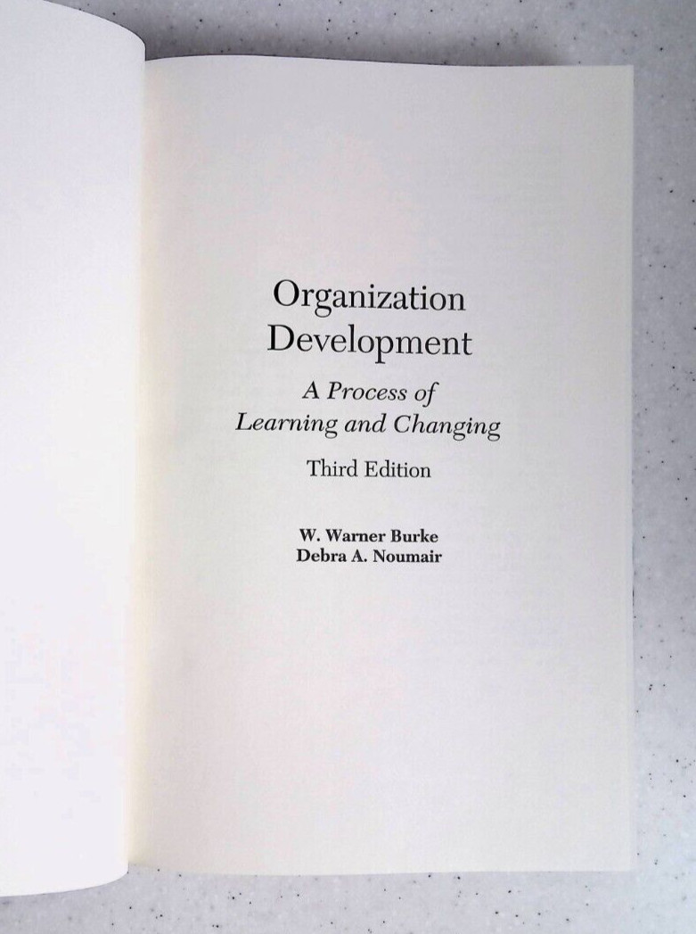 Organization Development : Process of Learning/Changing, 3rd Edition, Hardcover