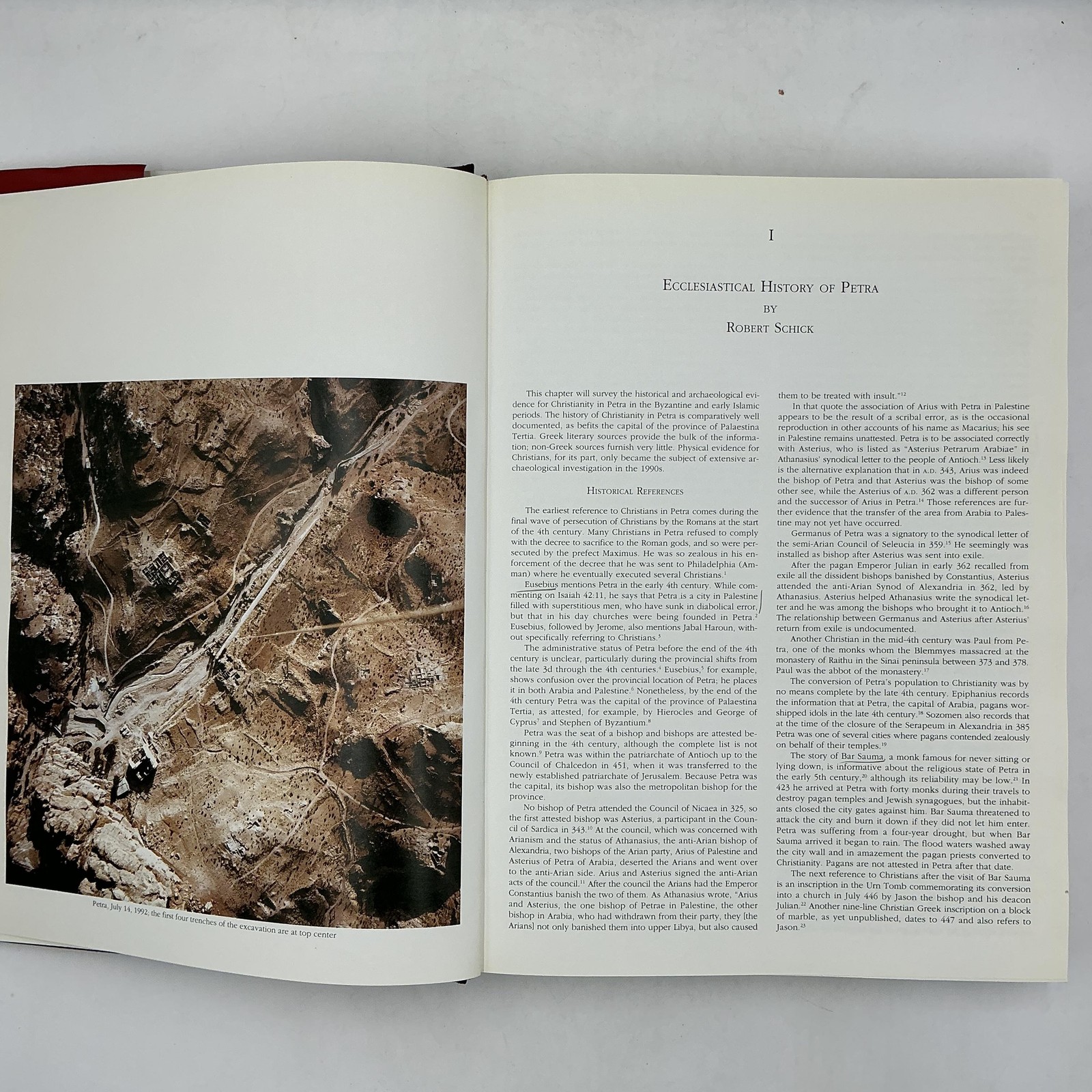 The Petra Church American Center Of Oriental Research 2001 HC Dust Jacket Illus