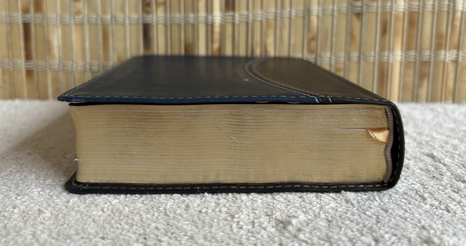 The New American Bible Revised Edition Pacific Duvelle Black/Blue 2010