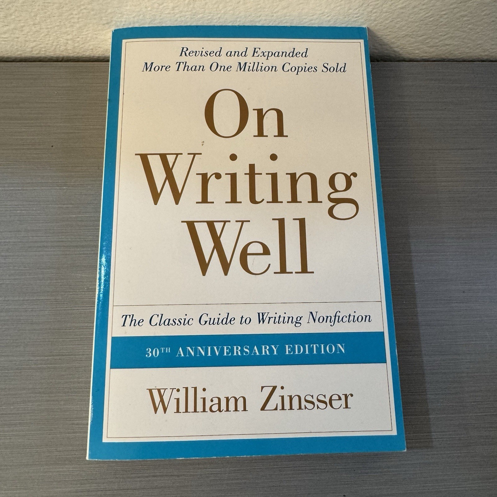 On Writing Well by William Zinsser Paperback Classic Nonfiction Guide book