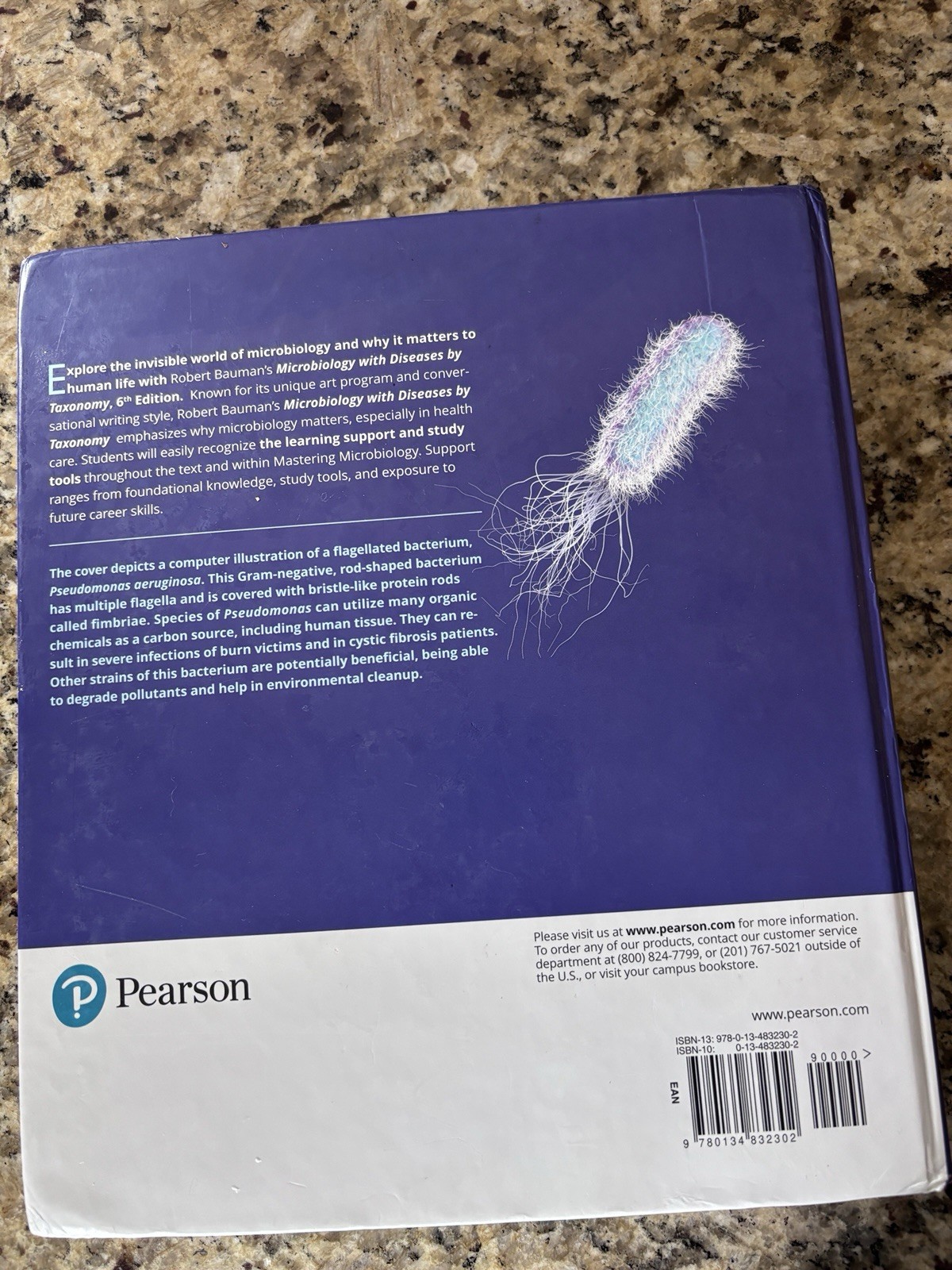 Microbiology with Diseases by Taxonomy by Robert Bauman (2019, Hardcover)